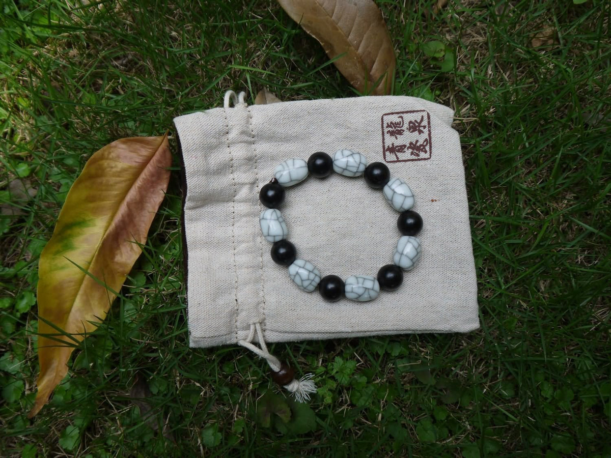 Necklace/China longquan Ge Kiln Celadon Bracelets/World Intangible Cultural Heritage - Chinese sword shop