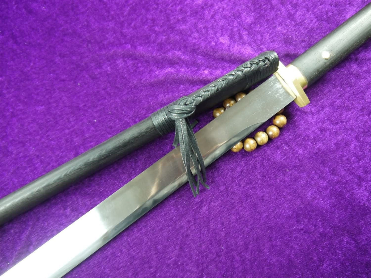 Guard Sabre,High carbon steel Cover burning blade,Ebony scabbard - Chinese sword shop