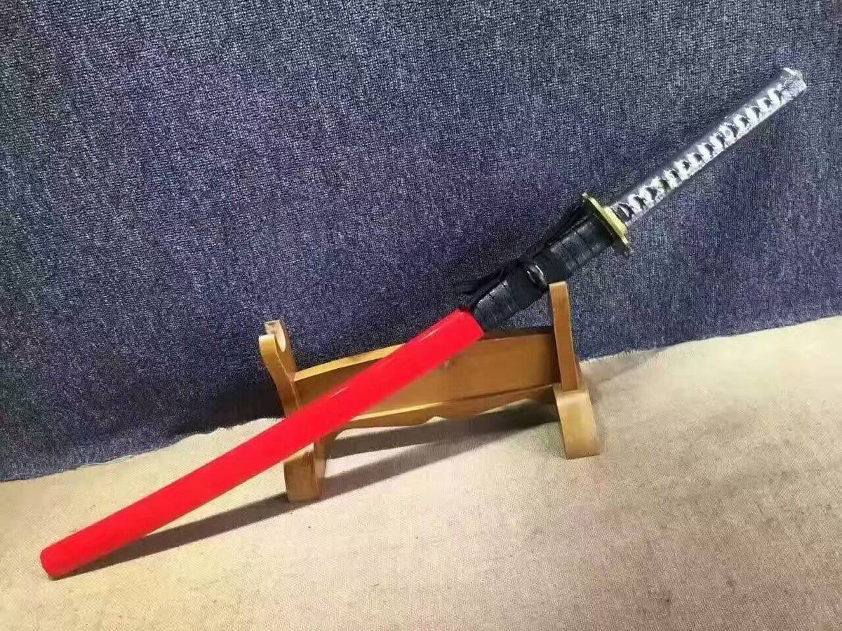 uchigatana,High carbon steel double groove blade,Wood scabbard,Alloy fittings - Chinese sword shop