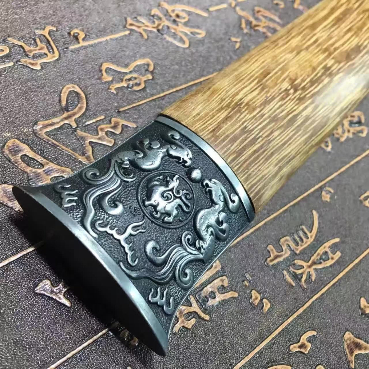 Han sword/High carbon steel eight surface blade/Rosewood/Alloy handle - Chinese sword shop