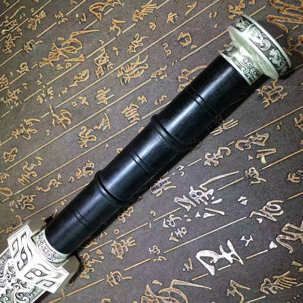Han sword/High carbon steel eight surface blade/ Alloy fittings/Length 39" - Chinese sword shop
