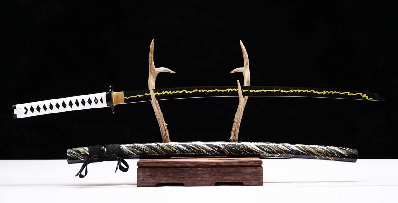 LOONGSWORD,Samurai Sowrds Manganese Steel Blade Kendo Practice Sword