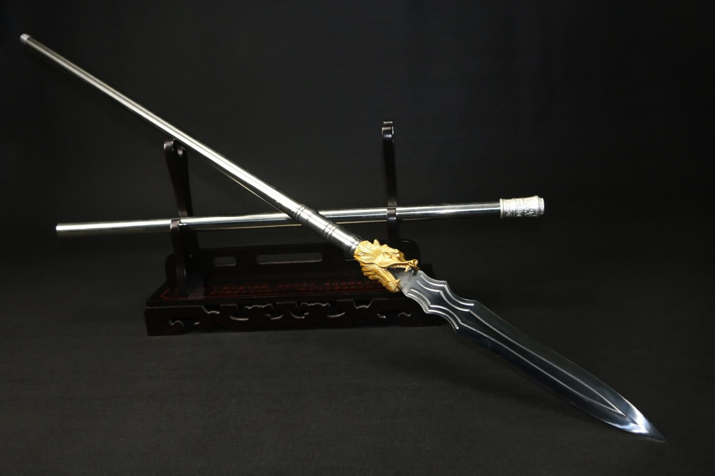 Dragon spear,High carbon steel,Kung fu - Chinese sword shop
