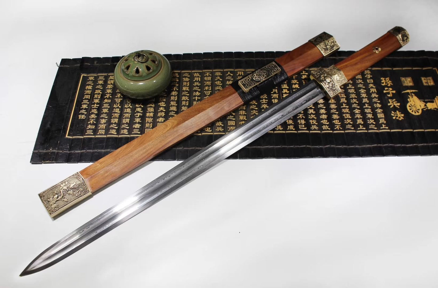 Jian sword,Handmade,Folding steel blade,Full tang - Chinese sword shop