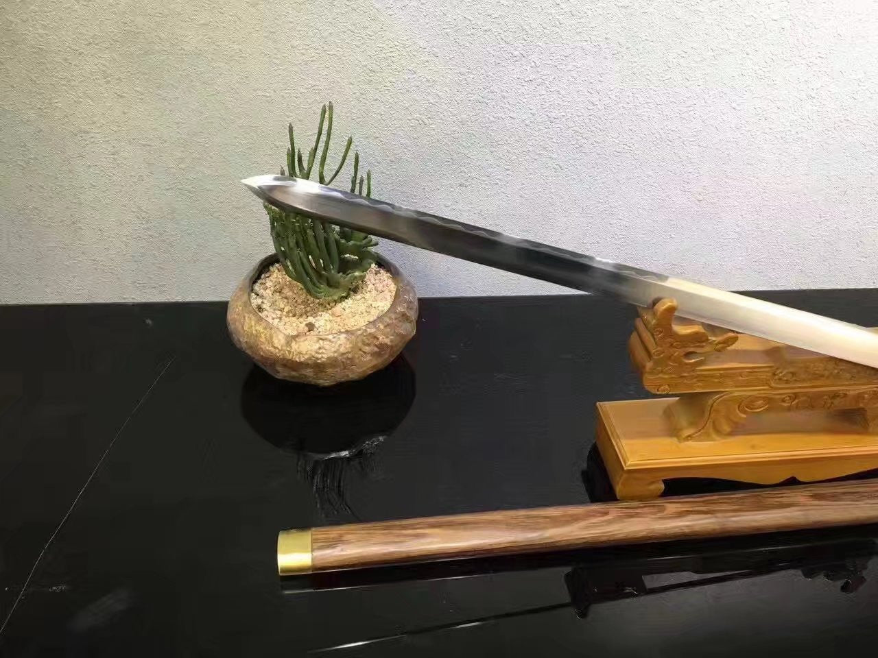 Tang sword,Folded steel Turns the soil to burn blade blade,Full tang,Length 39 inch - Chinese sword shop