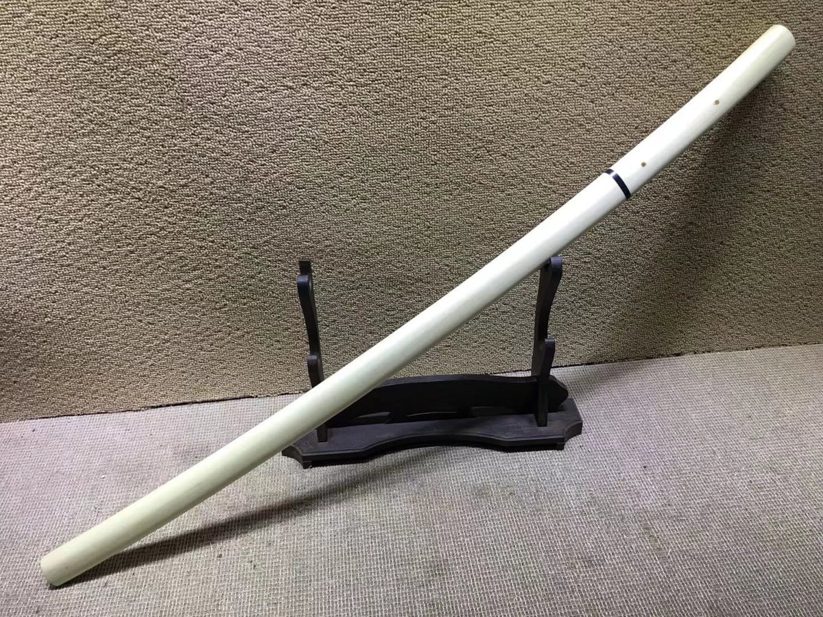 Katana,High carbon steel burn blade,Beech wood scabbard,Length 39" - Chinese sword shop