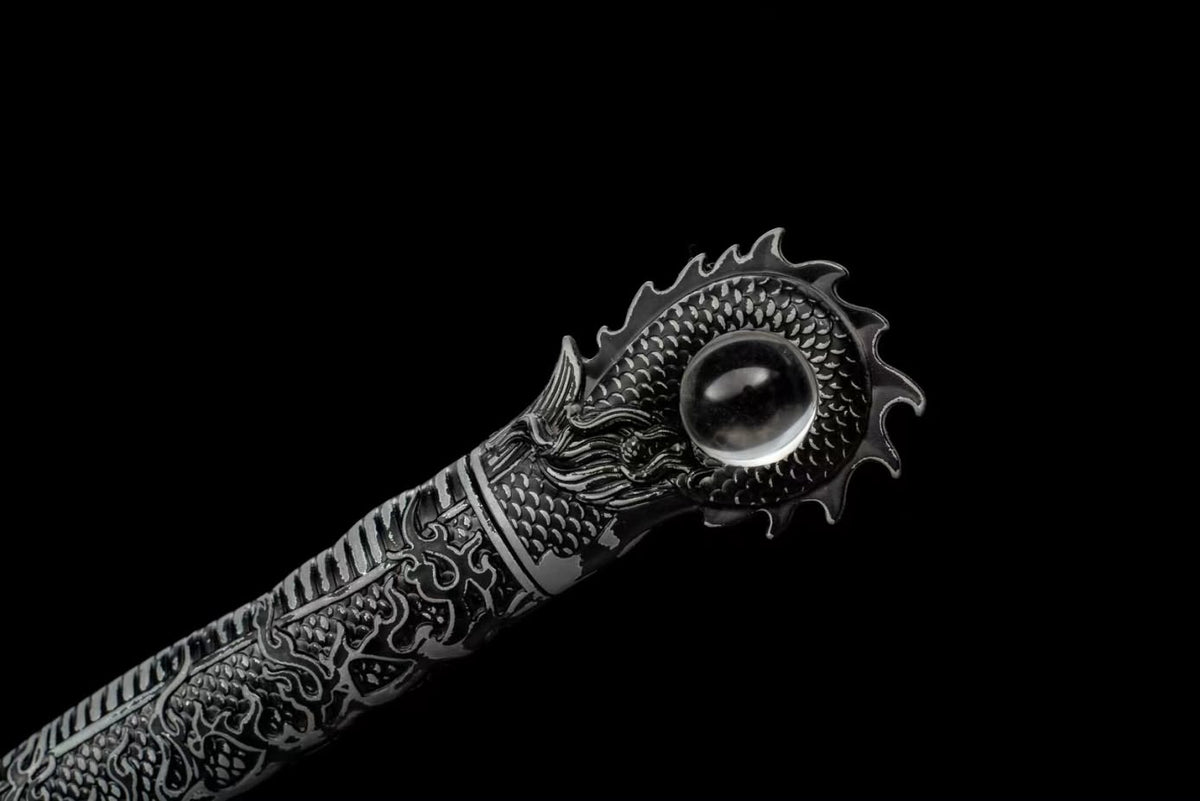Dragon Tang dao Tactical Swords High Hardness Blade,Alloy Fittings,Pu Scabbard,LOONGSWORD