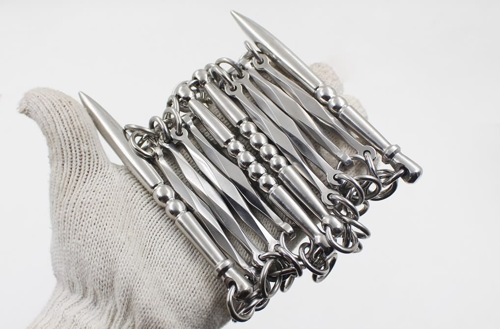 Whip/Overall stainless steel production/Length Full 60" - Chinese sword shop