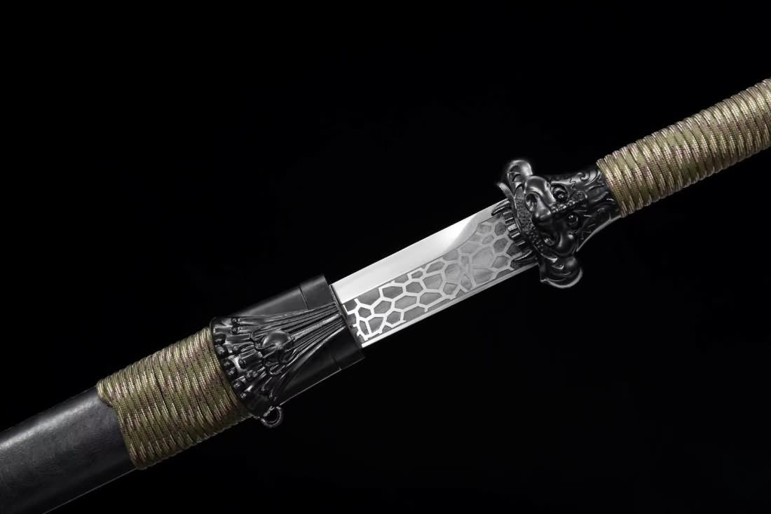 Dragon Tang Dao,High carbon steel blade,Full tang - Chinese sword shop