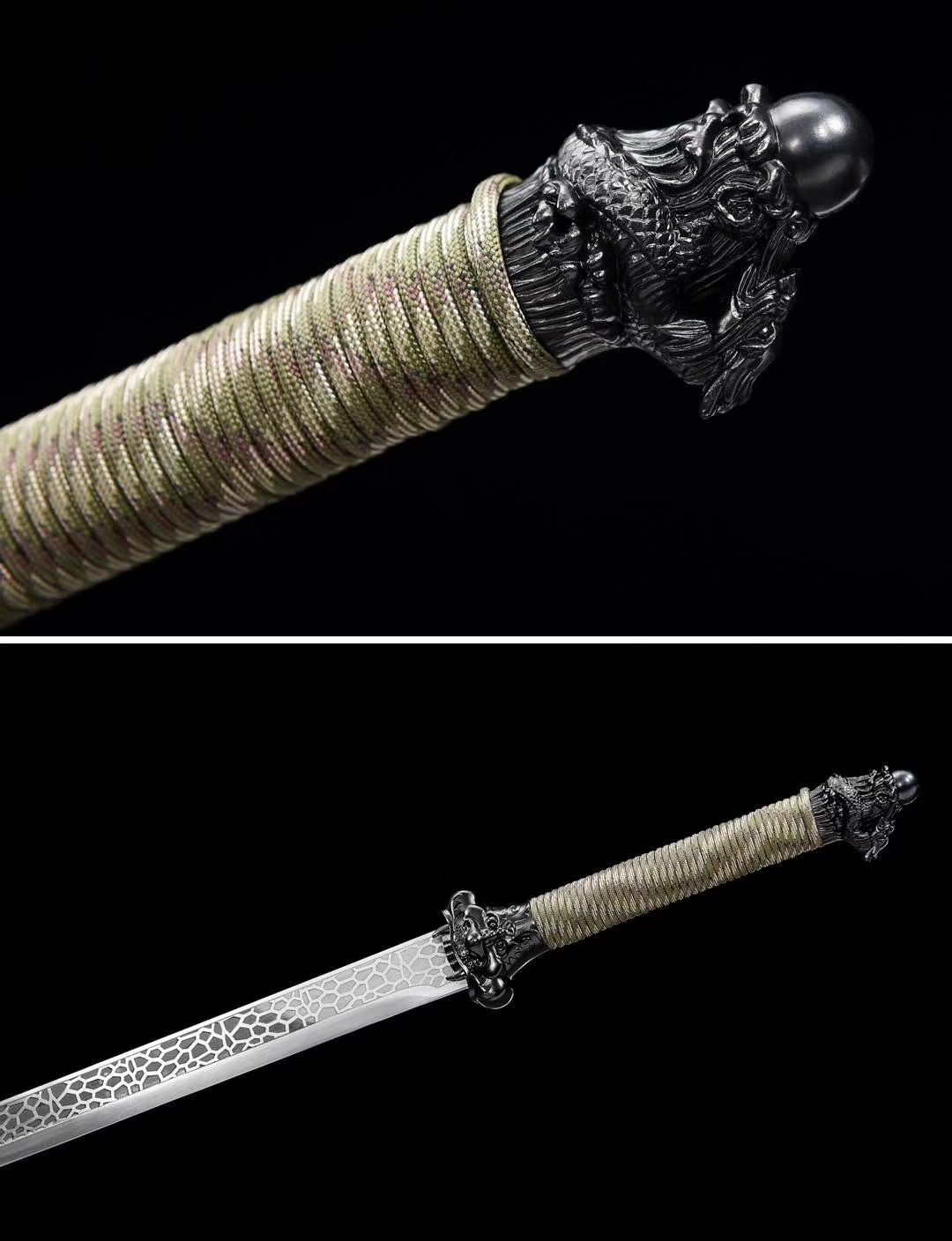 Dragon Tang Dao,High carbon steel blade,Full tang - Chinese sword shop
