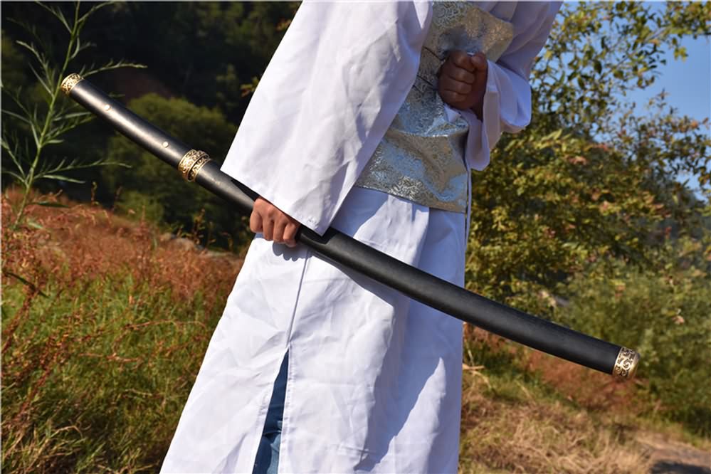 Tang dao sword,Handmade(High carbon steel blade,Brass fittings)Full tang - Chinese sword shop