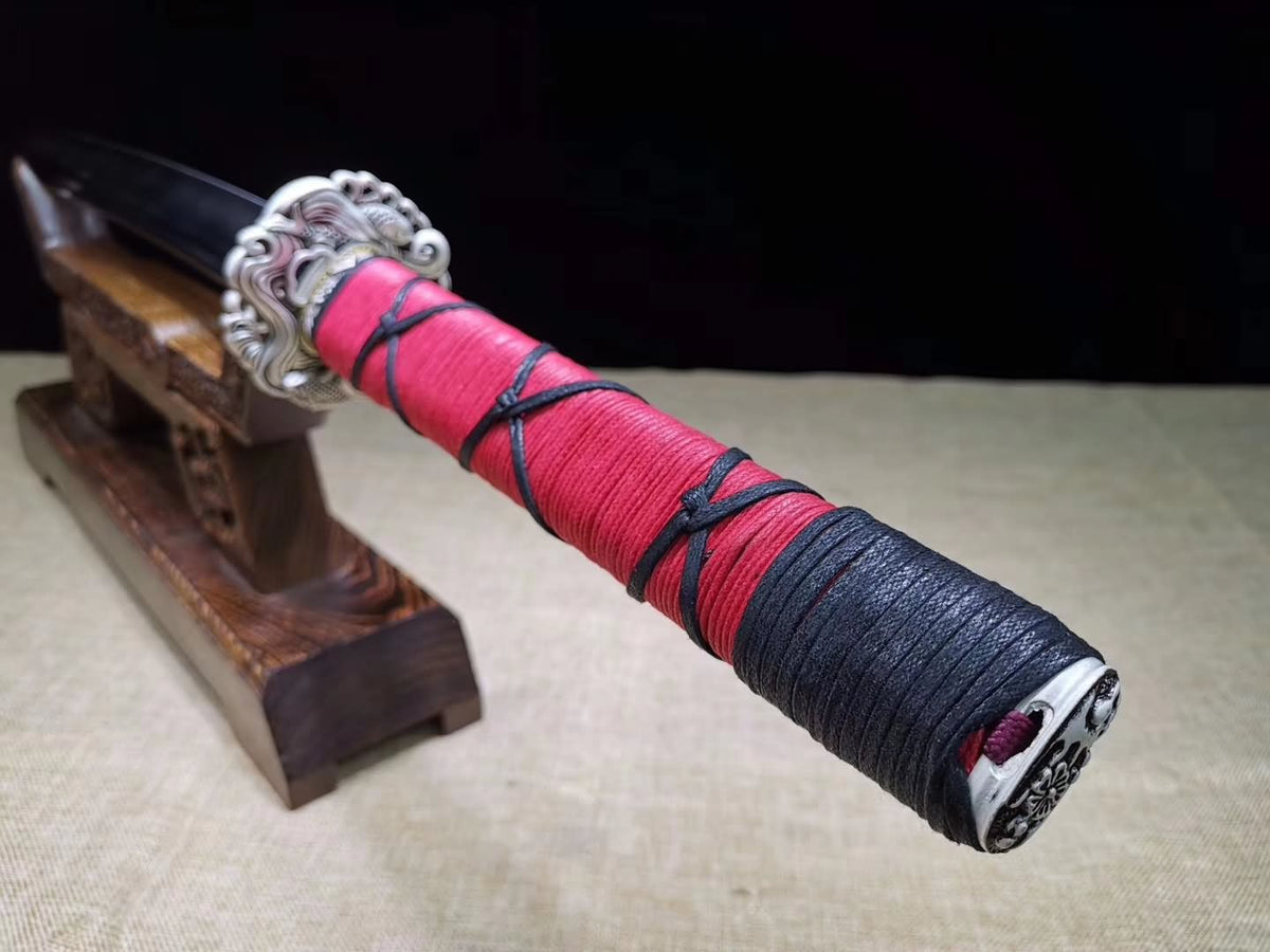 Broadsword,High carbon steel blade,Black wood scabbard - Chinese sword shop