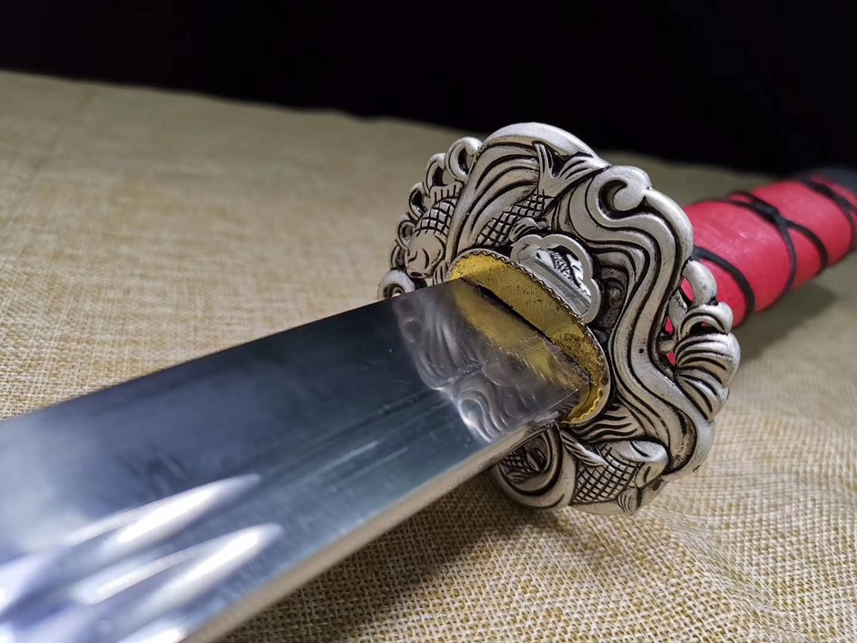 Broadsword,High carbon steel blade,Black wood scabbard - Chinese sword shop