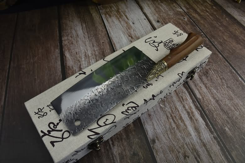 Chinese Kitchen Knives Vegetables Tools Rosewood handle