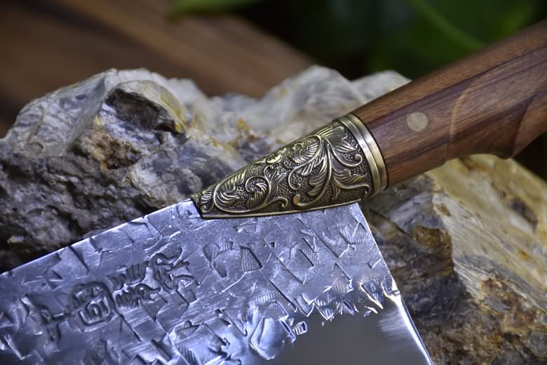 Chinese Kitchen Knives Vegetables Tools Rosewood handle