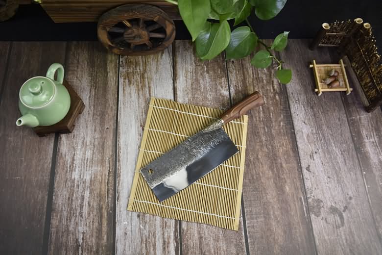 Chinese Kitchen Knives Vegetables Tools Rosewood handle