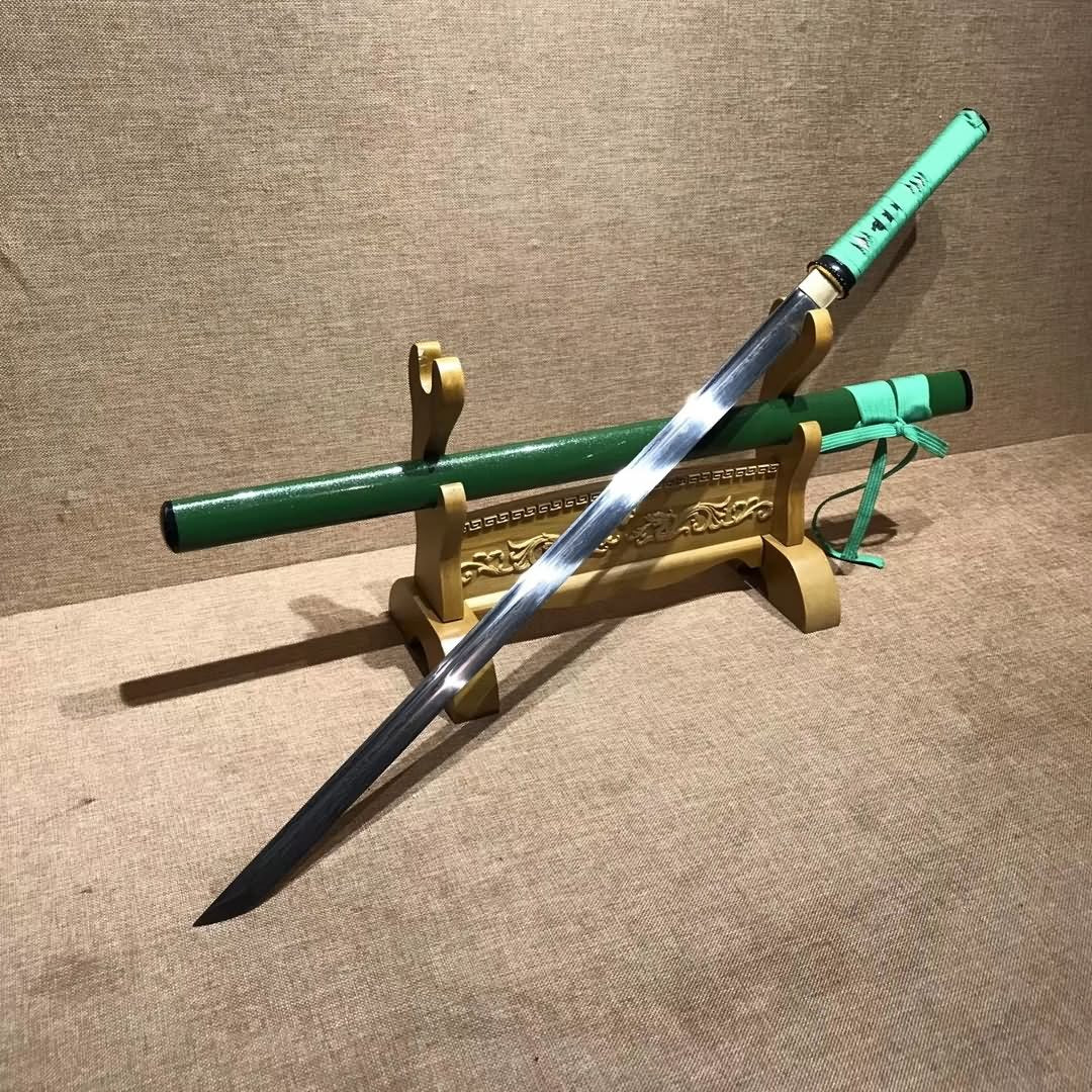 Ninja sword,Handmade damuscus steel full tang blade,Sharp - Chinese sword shop