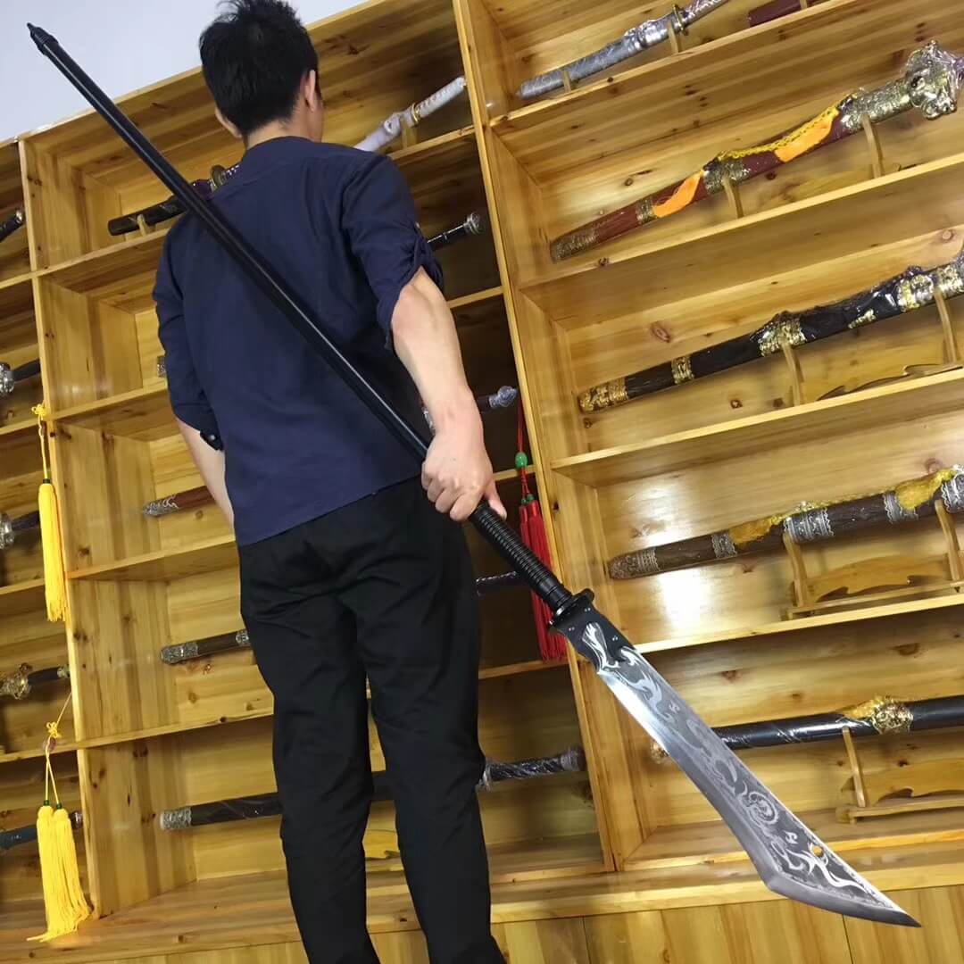 Guandao,Kwan Dao(High carbon steel blade)Hand Forged - Chinese sword shop