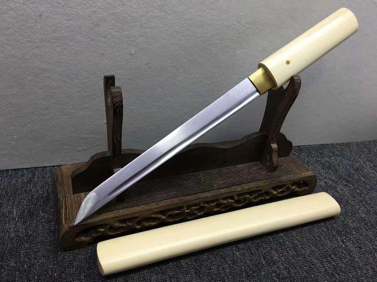 Katana,Tanto,Medium carbon steel blade,Hardwood,Full tang - Chinese sword shop