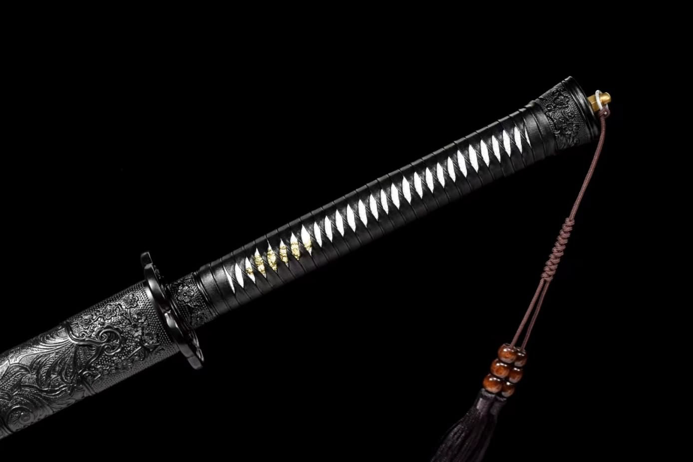 LOONGSWORD,Practical Swords Qing Dao Forged High Carbon Steel Blade,Alloy Fittings