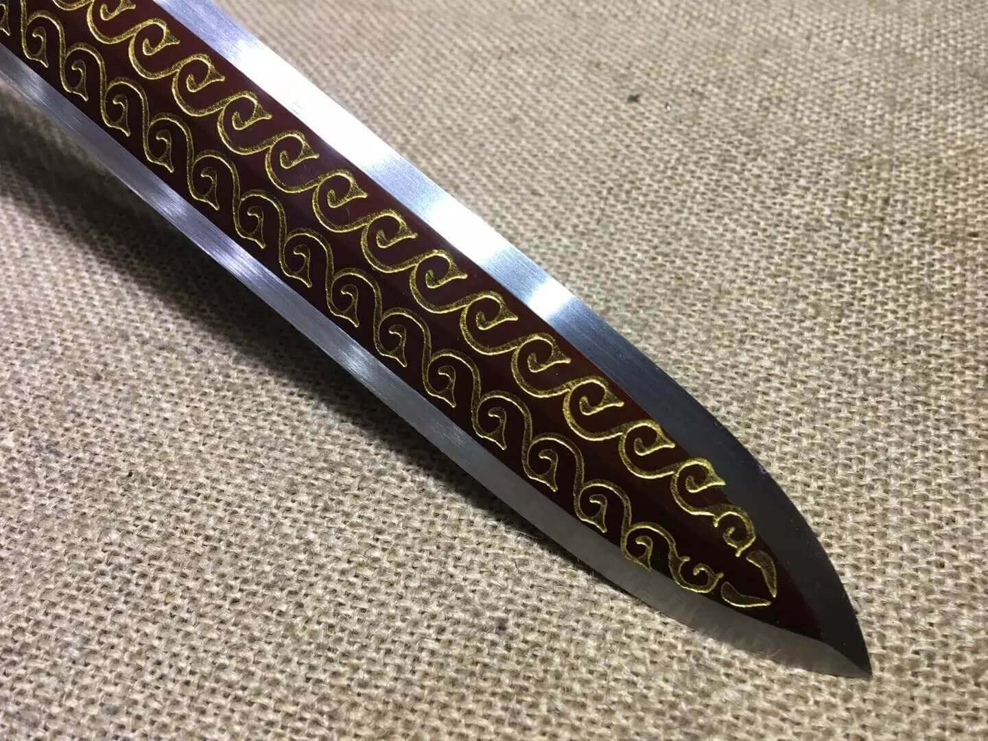 Fengyun jian,High manganese steel blade,Rosewood scabbard,Alloy fitting - Chinese sword shop