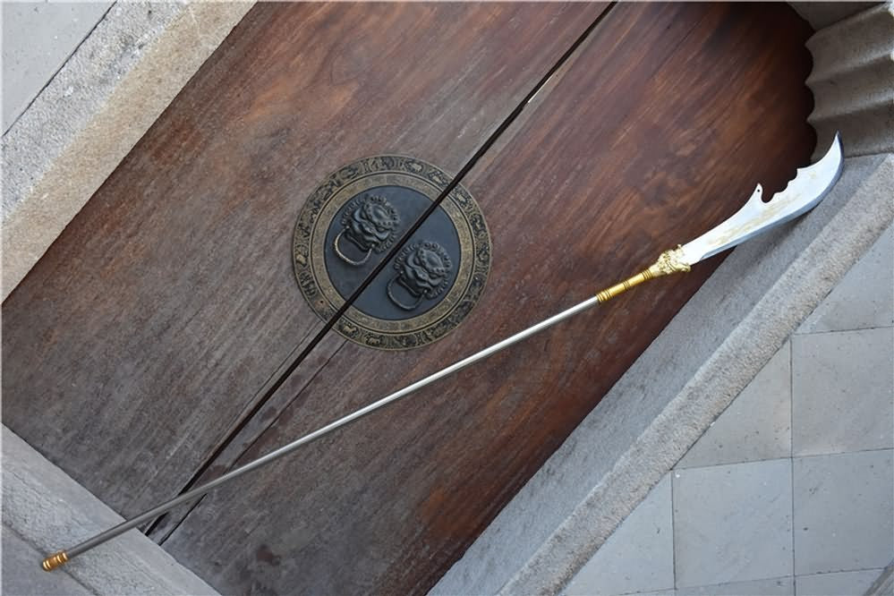 Guan Sword,Kwan Dao,Forged High Carbon Steel Blade Sword Real Battle Ready