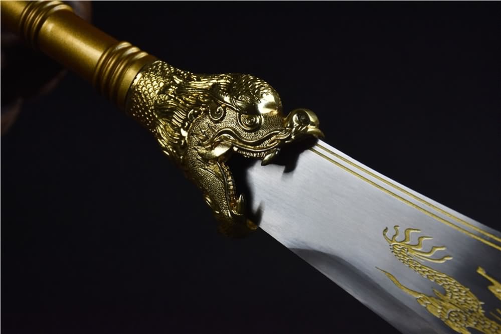 Guan Sword,Kwan Dao,Forged High Carbon Steel Blade Sword Real Battle Ready