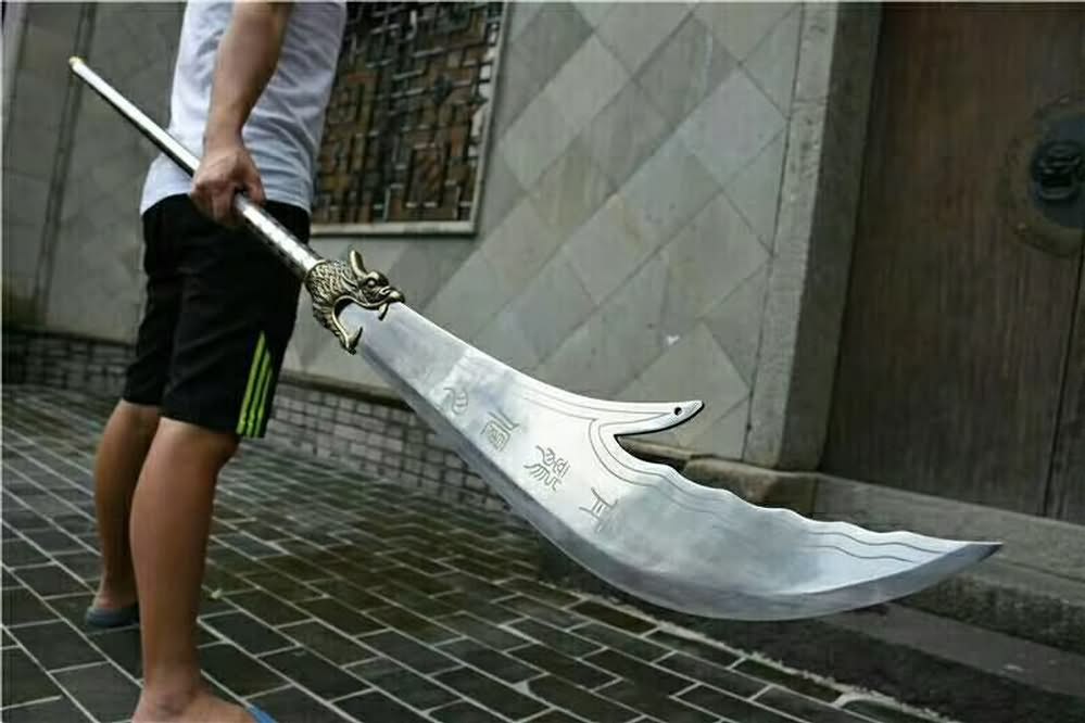 Guandao,Kwan Dao(High carbon steel lade)Length 78" - Chinese sword shop