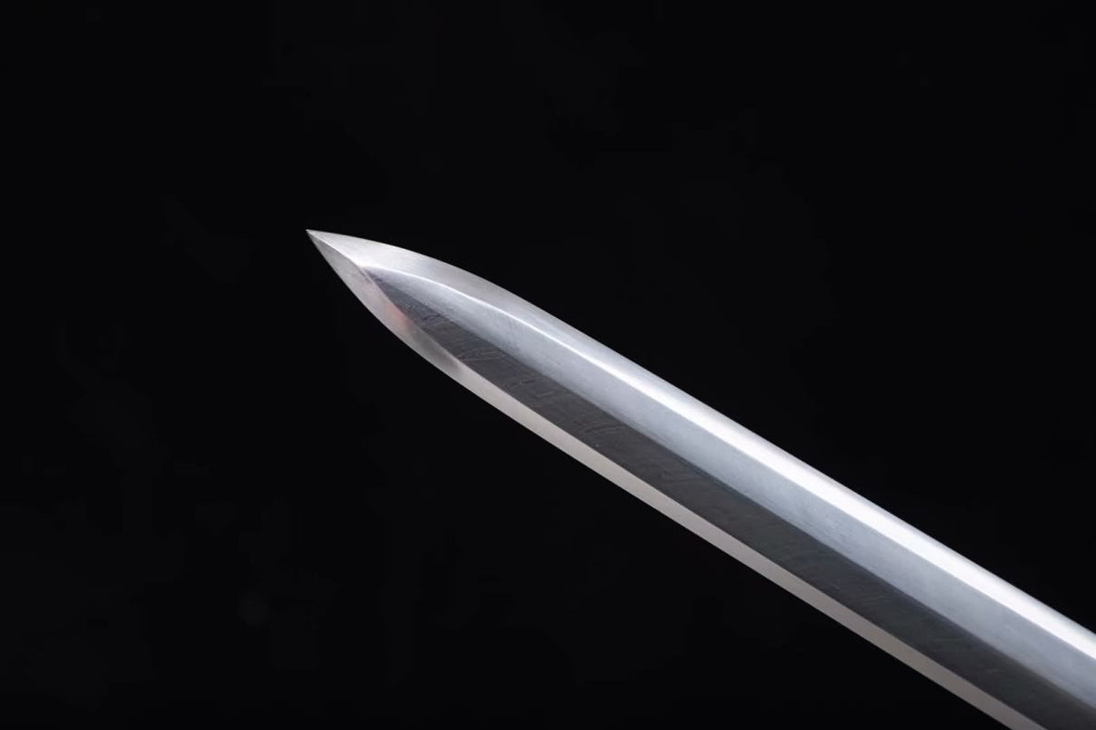 Hanwu Sword,Forged Damascus Steel Blades,Ebony Scabbard,Brass Fittings,LOONGSWORD