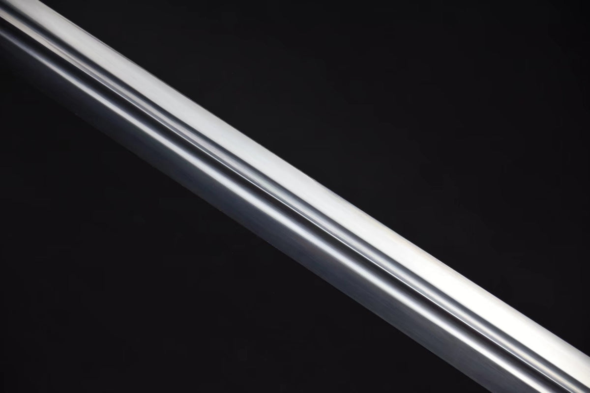 Han jian,Medium carbon steel,Snowflake scabbard,Alloy fitted,Length 42 inch - Chinese sword shop