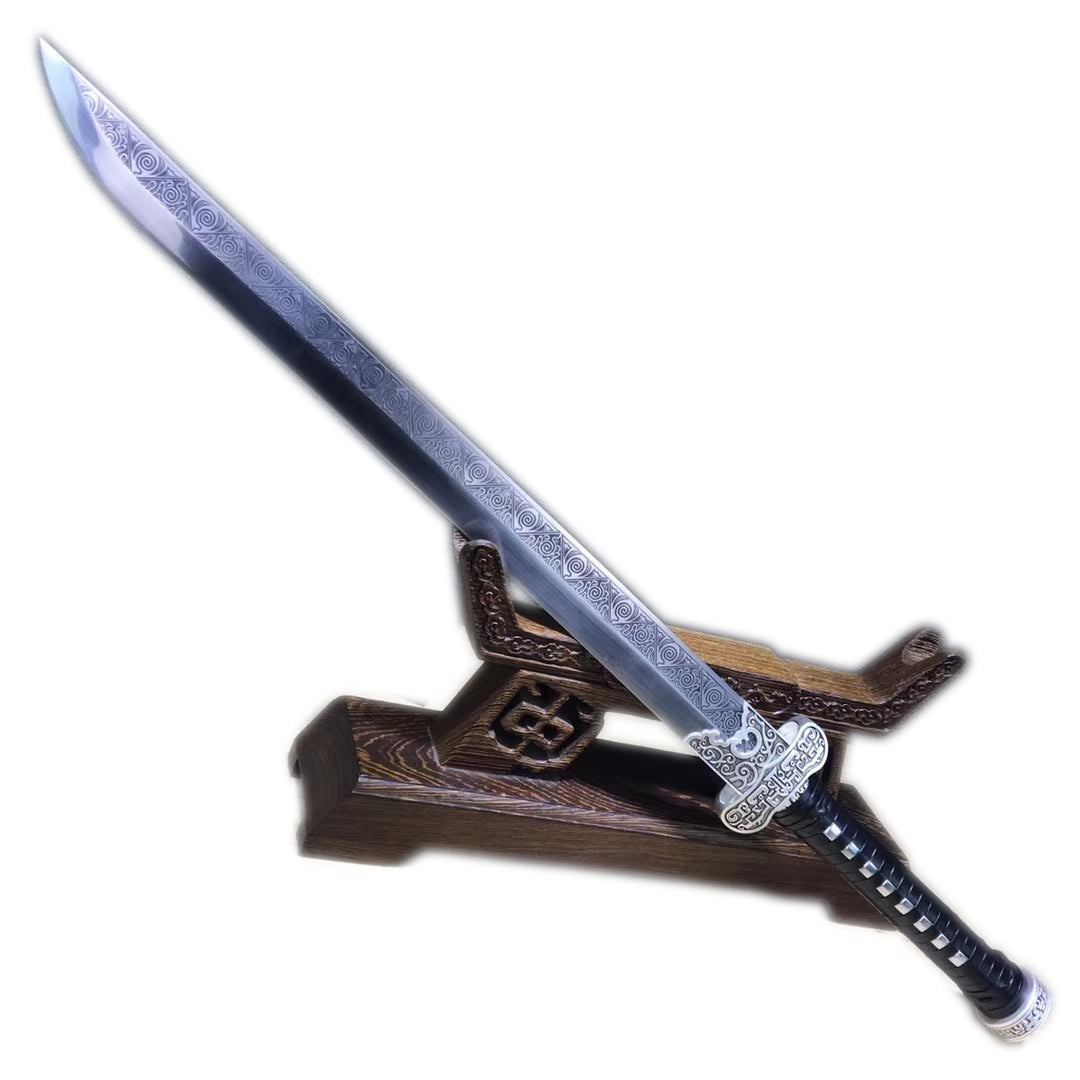 Black gold knife,High carbon steel blade,Rosewood,Chinese sword - Chinese sword shop