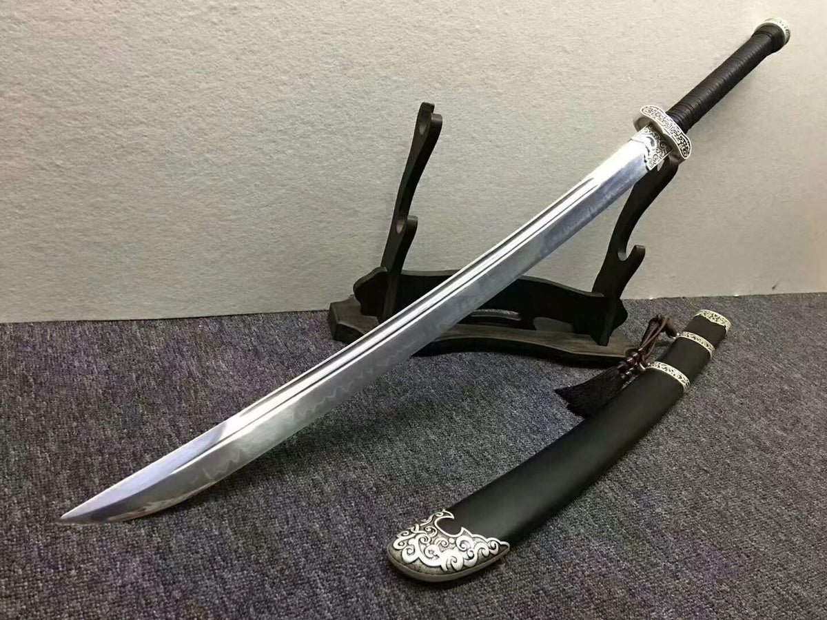 Broadsword,Handmade High carbon steel burn blade,Kirsite fittings - Chinese sword shop