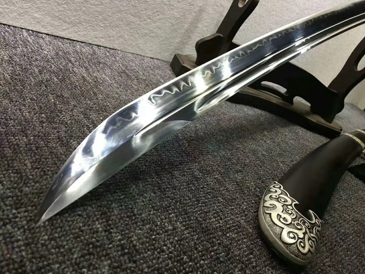 Broadsword,Handmade High carbon steel burn blade,Kirsite fittings - Chinese sword shop