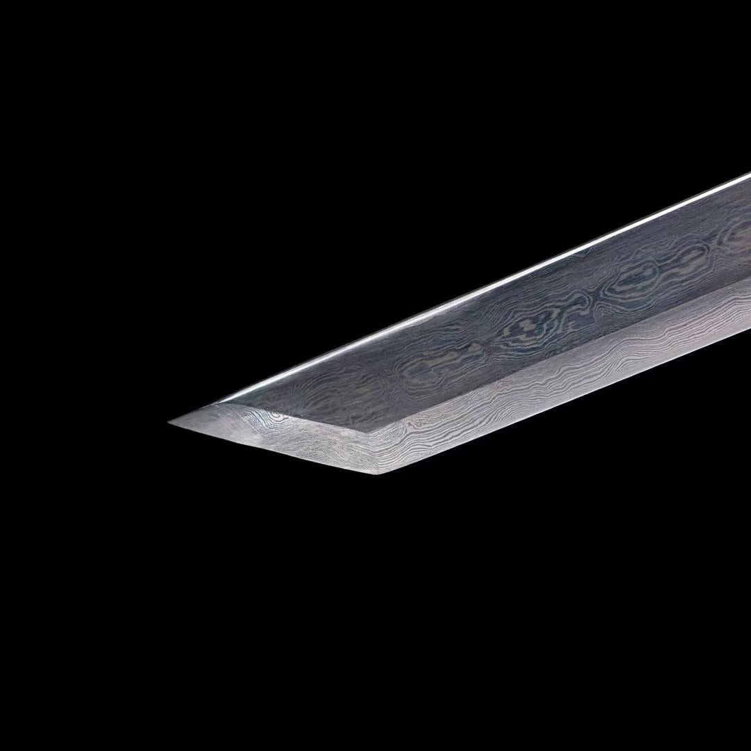 Han dao sword,Handmad(Damascus steel blade,Redwood scabbard)Full tang - Chinese sword shop