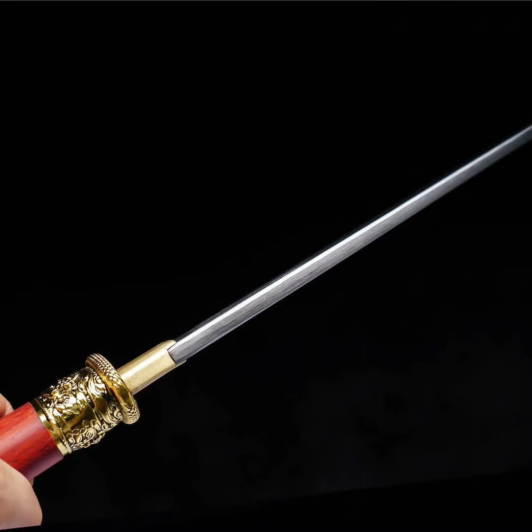 Han dao sword,Handmad(Damascus steel blade,Redwood scabbard)Full tang - Chinese sword shop