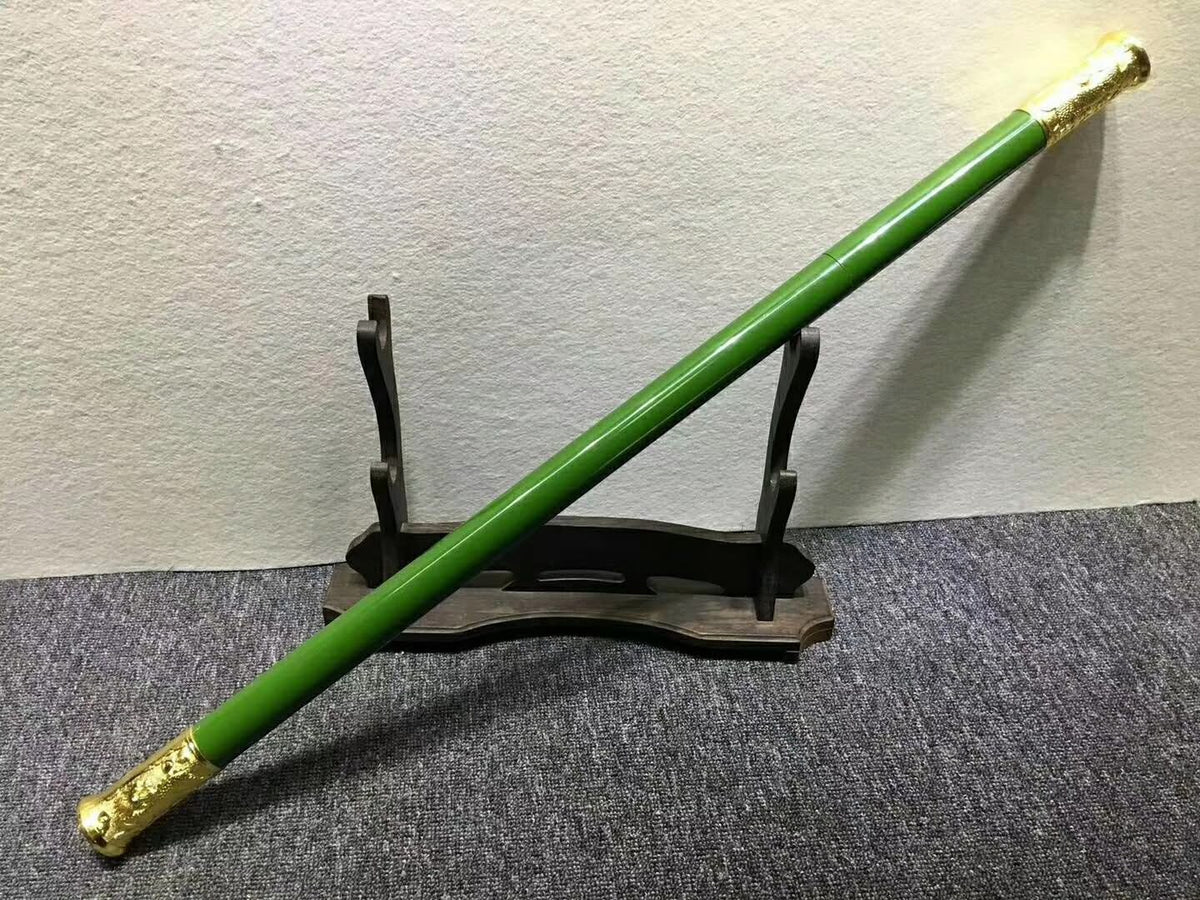 Stick sword,Handmade(High carbon steel etch blade)Full tang - Chinese sword shop