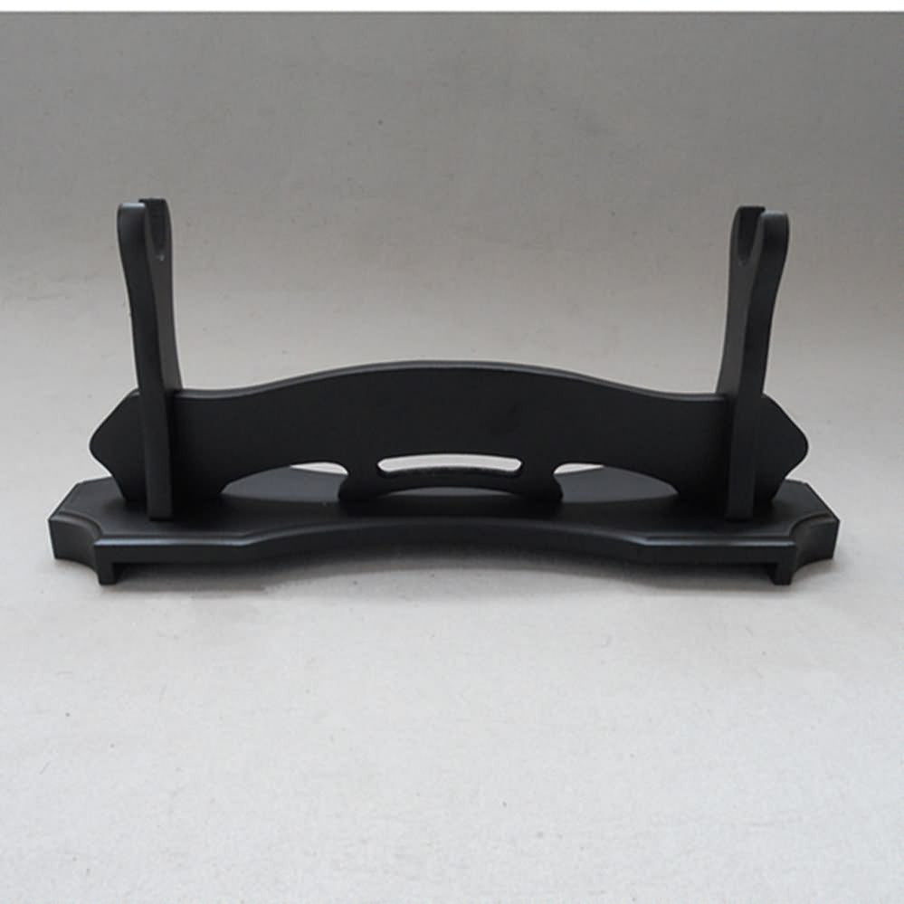 Wooden shelf Table Stand,Sword Table Display Holder,MDF black paint - Chinese sword shop