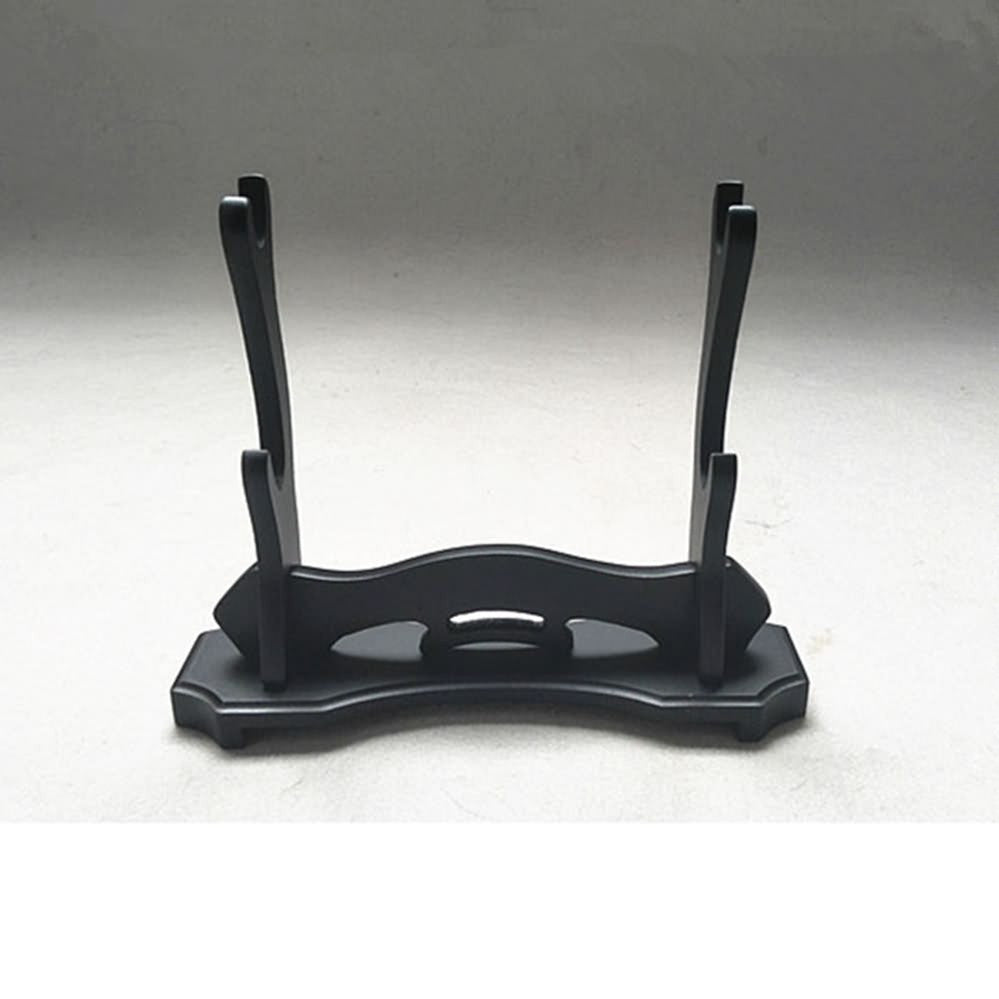Wooden shelf Table Stand,Sword Table Display Holder,MDF black paint - Chinese sword shop
