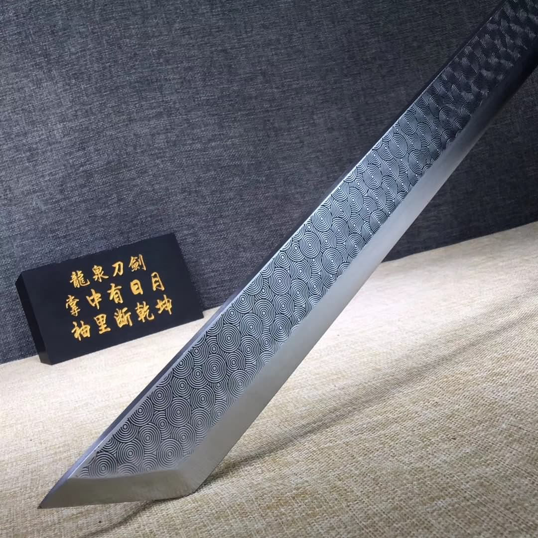 14 Blades dagger,High carbon steel etch blade,Rosewood - Chinese sword shop