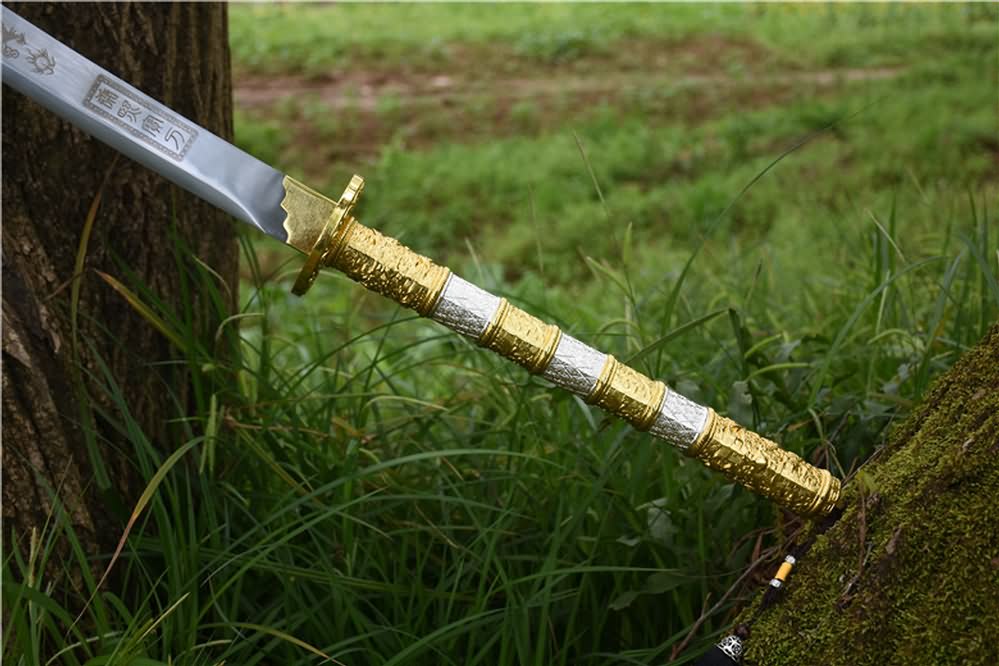Kangxi bao dao,Broadsword,High carbon steel blade,Alloy fittings - Chinese sword shop