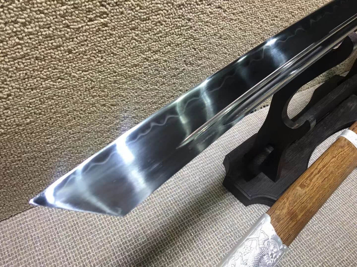 Kangxi sabers,T10 high carbon steel,Alloy fitted,Rosewood scabbard - Chinese sword shop
