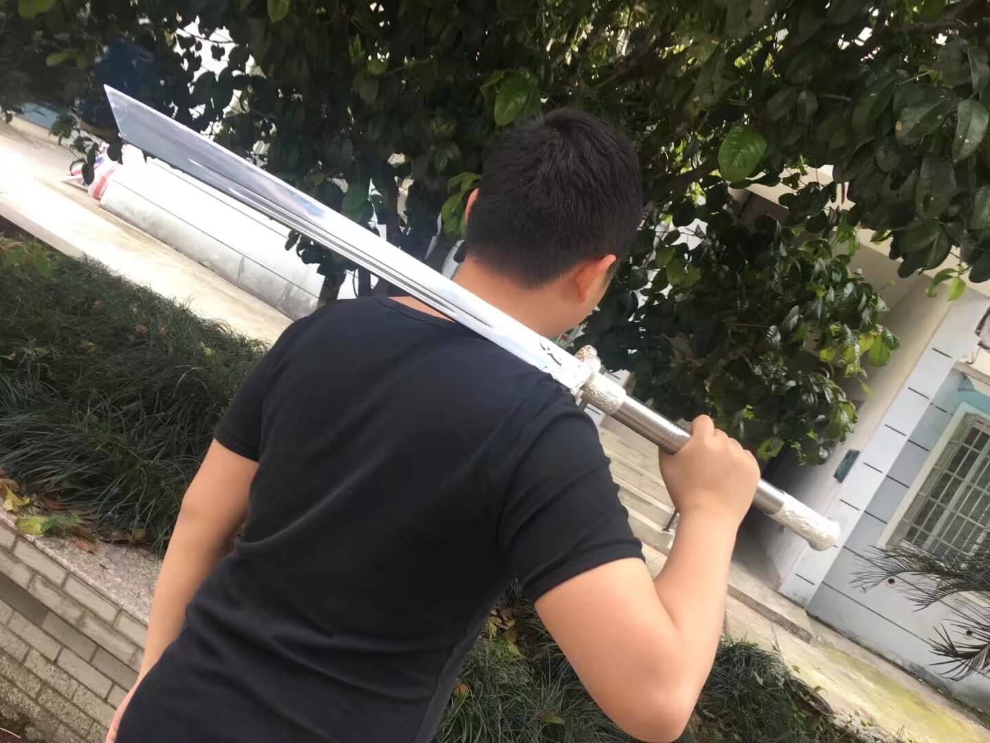 Kangxi sabers,T10 high carbon steel,Alloy fitted,Rosewood scabbard - Chinese sword shop