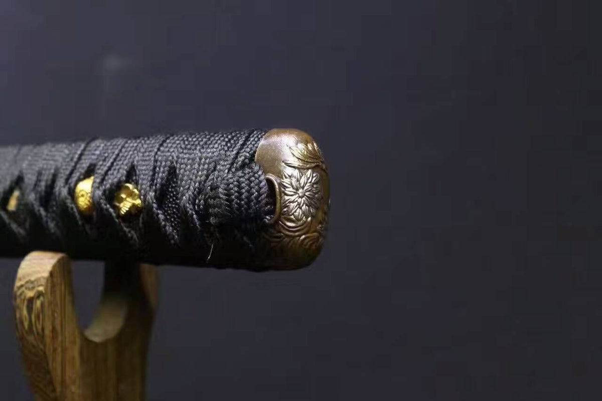 Samurai sword,Katana-Damascus steel Covering blade-Skin Scabbard - Chinese sword shop