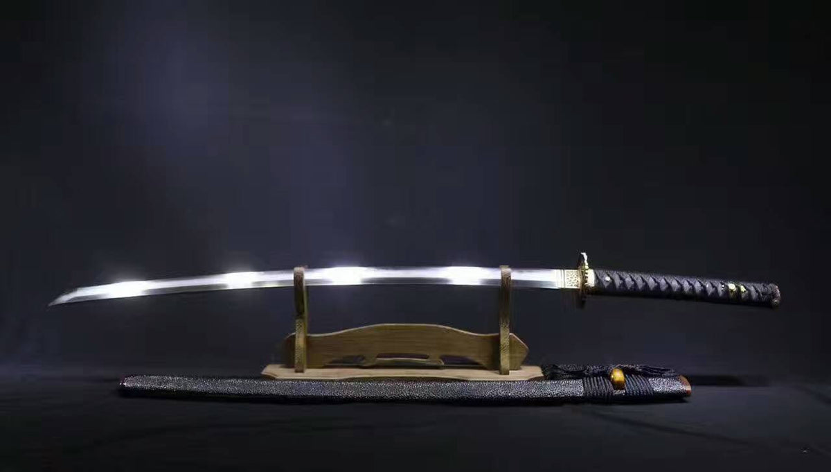 Samurai sword,Katana-Damascus steel Covering blade-Skin Scabbard - Chinese sword shop