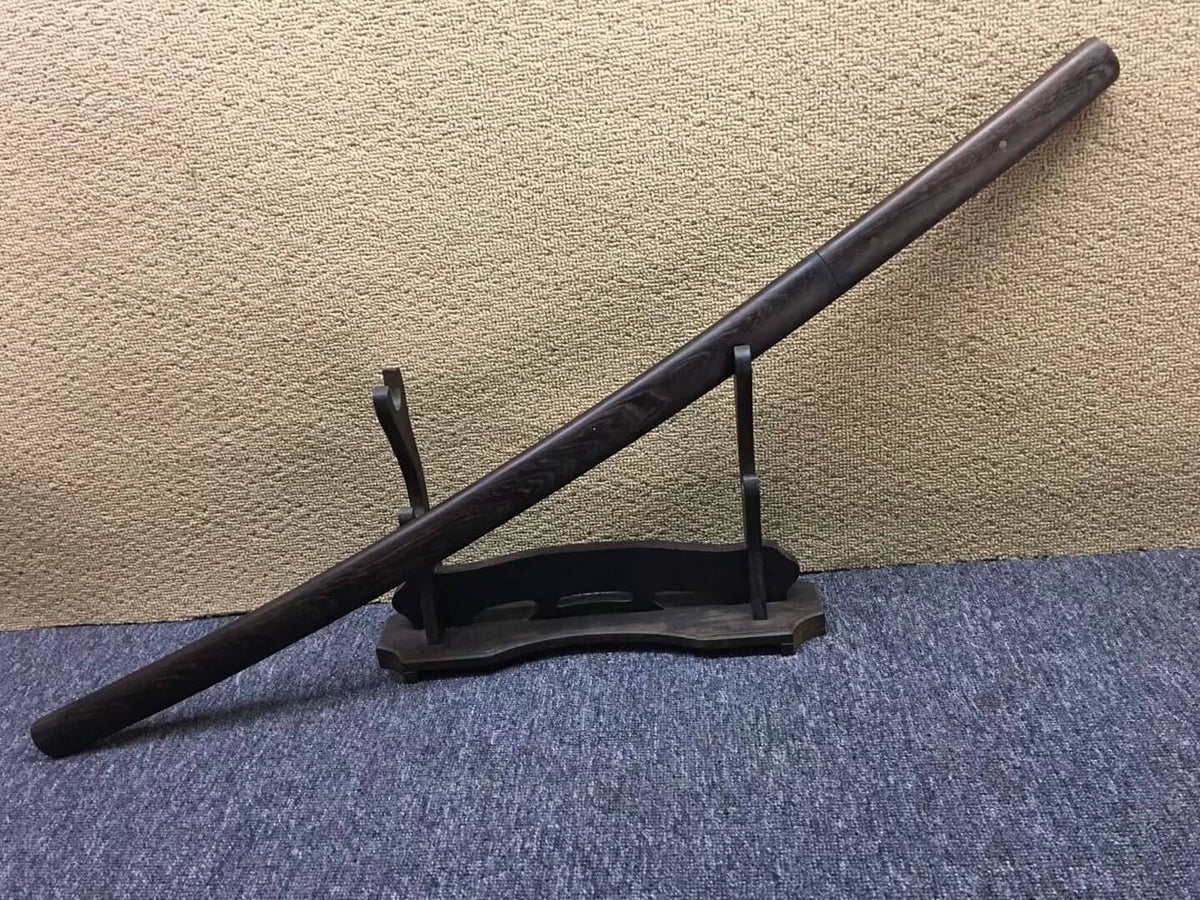 Katana,High carbon steel burn blade,Rosewood scabbard,Length 39" - Chinese sword shop