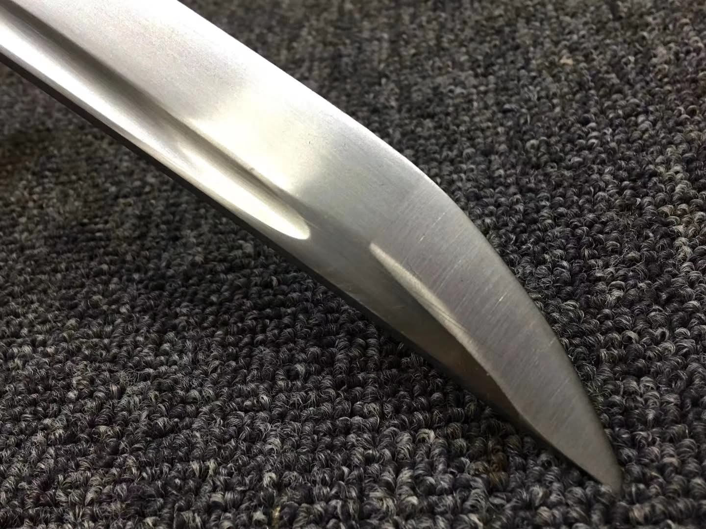 Nihontou Katana,Medium carbon steel blade,Yellow scabbard,Alloy - Chinese sword shop