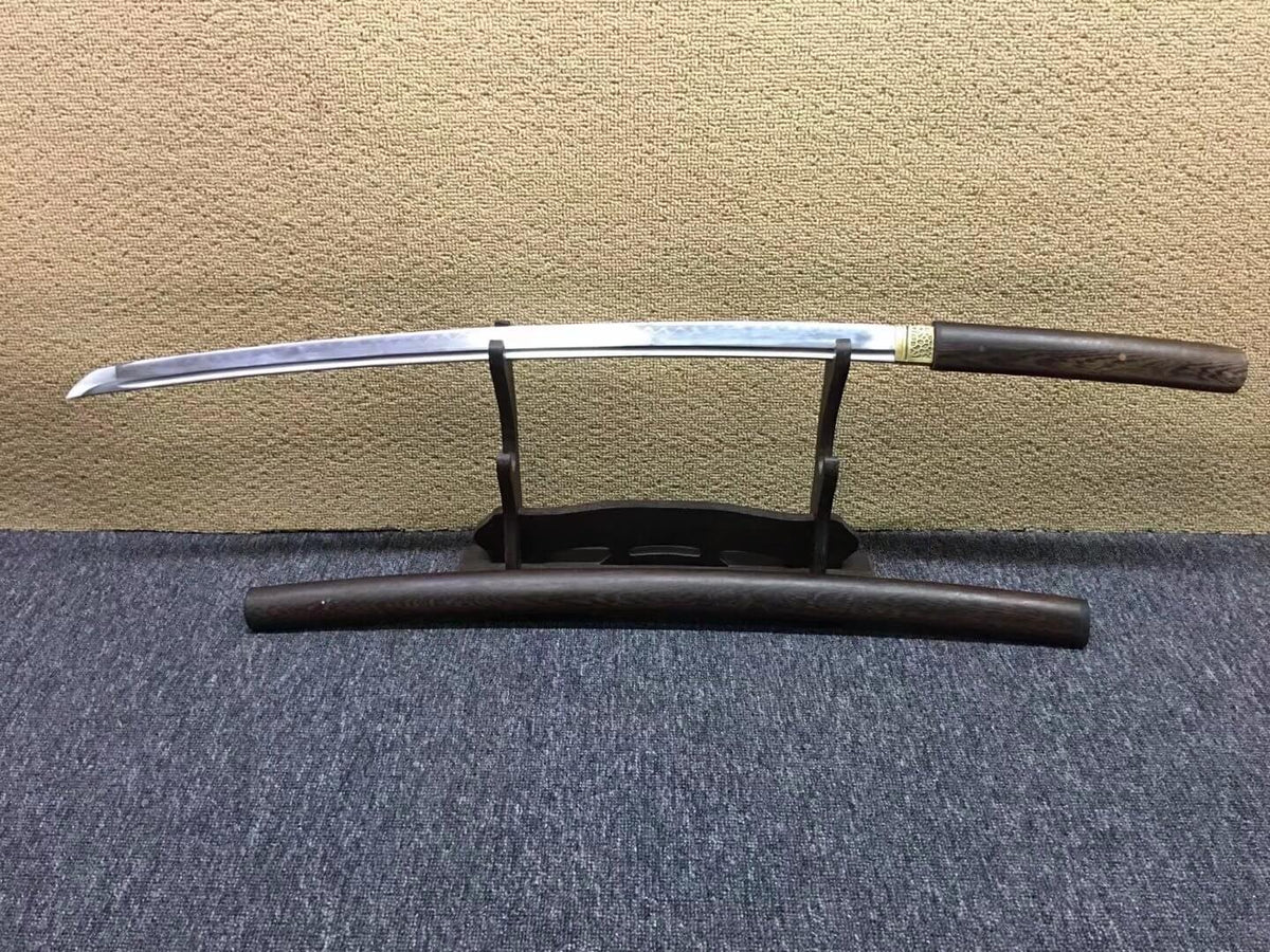 Katana,High carbon steel burn blade,Rosewood scabbard,Length 39" - Chinese sword shop