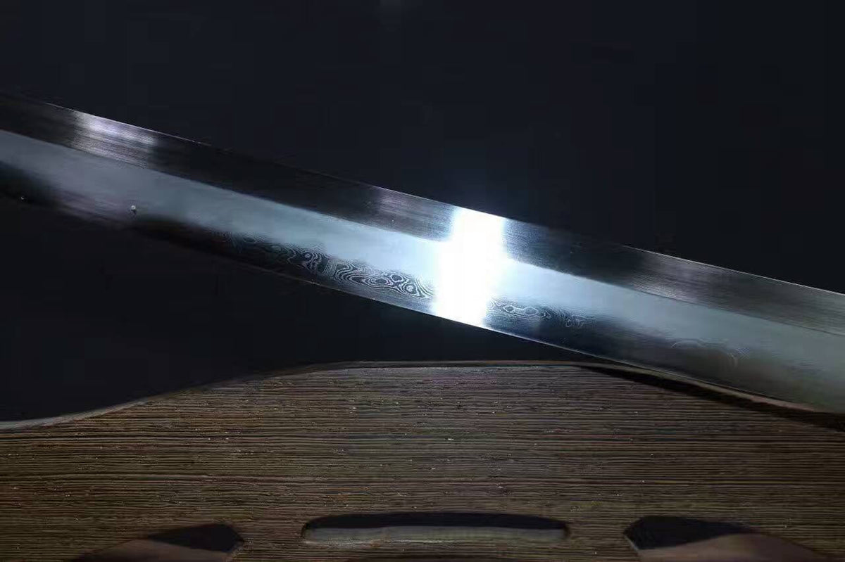 Samurai sword,Katana-Damascus steel Covering blade-Skin Scabbard - Chinese sword shop