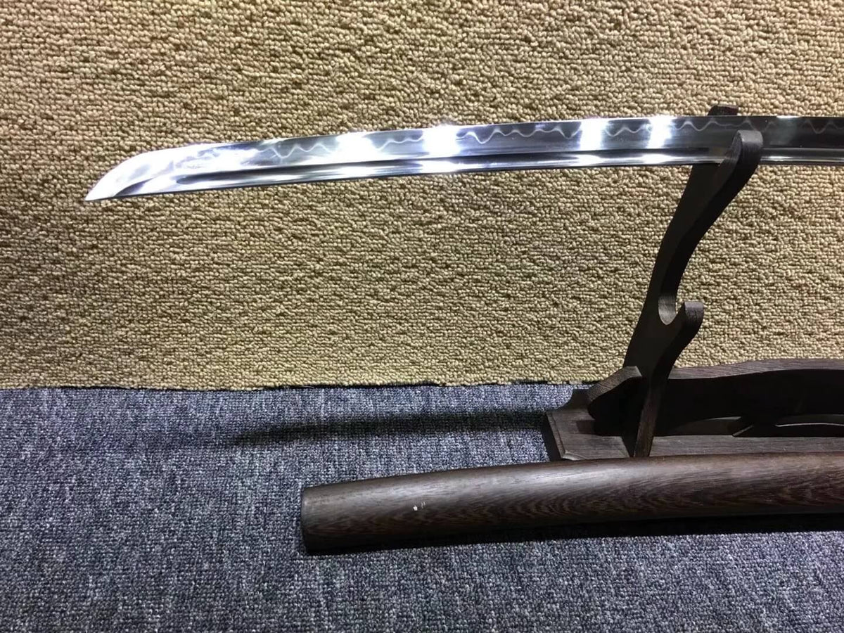 Katana,High carbon steel burn blade,Rosewood scabbard,Length 39" - Chinese sword shop