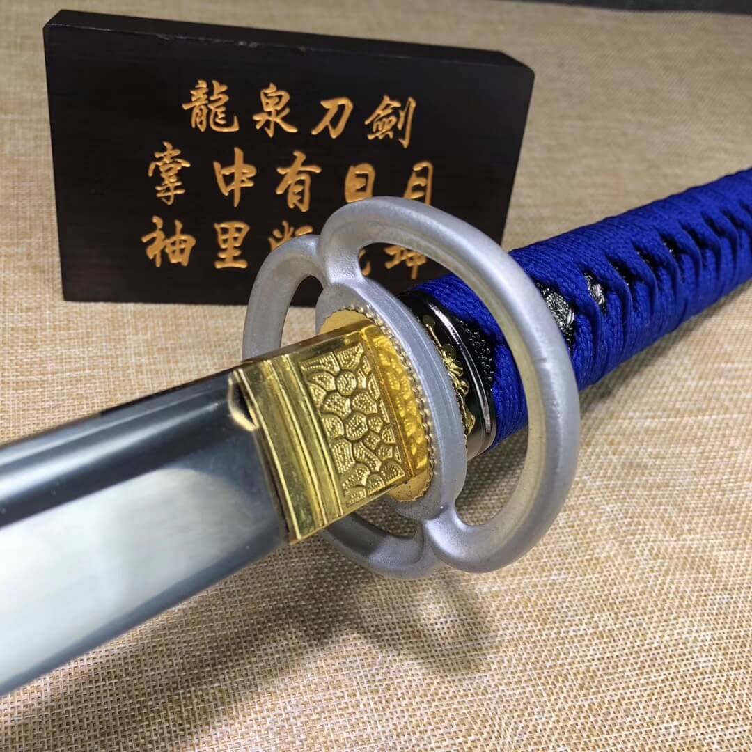 Musashi Katana,High carbon steel blade,Pu scabbard,Alloy - Chinese sword shop